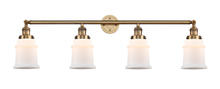 Innovations Lighting 215-BB-G181 - Canton - 4 Light - 42 inch - Brushed Brass - Adjustable Bath Vanity Light
