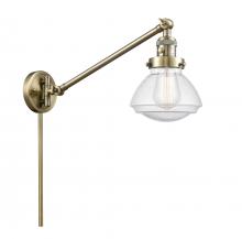 Innovations Lighting 237-AB-G324 - Olean - 1 Light - 9 inch - Antique Brass -Adjustable Swing Arm