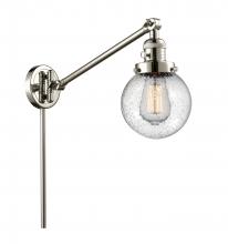 Innovations Lighting 237-PN-G204-6-LED - Beacon - 1 Light - 6 inch - Polished Nickel -Adjustable Swing Arm