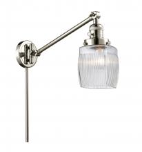  237-PN-G302 - Colton - 1 Light - 8 inch - Polished Nickel - Swing Arm