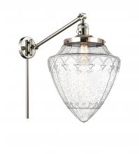 Innovations Lighting 237-PN-G664-12 - Bullet - 1 Light - 12 inch - Polished Nickel -Adjustable Swing Arm