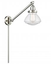Innovations Lighting 237-SN-G324 - Olean - 1 Light - 9 inch - Brushed Satin Nickel -Adjustable Swing Arm