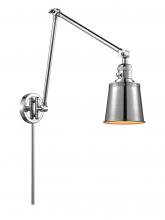 Innovations Lighting 238-PC-M9-PC-LED - Addison - 1 Light - 8 inch - Polished Chrome -Adjustable Swing Arm