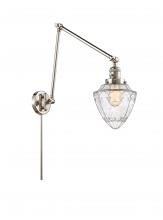Innovations Lighting 238-PN-G664-7 - Bullet - 1 Light - 7 inch - Polished Nickel -Adjustable Swing Arm
