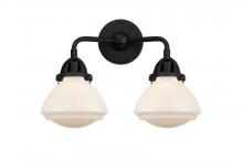  288-2W-BK-G321 - Olean - 2 Light - 15 inch - Matte Black - Bath Vanity Light