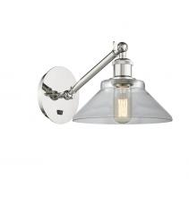 Innovations Lighting 317-1W-PN-G132 - Orwell - 1 Light - 8 inch - Polished Nickel - Adjustable Sconce