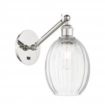 Innovations Lighting 317-1W-PN-G459-6CL - Preston Bulb - 1 Light - 6 inch - Polished Nickel - Sconce