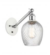 Innovations Lighting 317-1W-WPC-G292 - Salina - 1 Light - 6 inch - White Polished Chrome - Adjustable Sconce