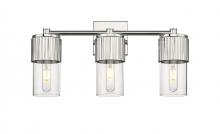 Innovations Lighting 428-3W-PN-G428-7CL - Bolivar - 3 Light - 21 inch - Polished Nickel - Bath Vanity Light