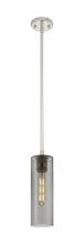  434-1S-PN-G434-12SM - Crown Point - 1 Light - 5 inch - Polished Nickel - Pendant