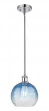 Innovations Lighting 516-1S-PC-G483-8SB - Brookhaven Globe - 1 Light - 8 inch - Polished Chrome - Stem hung - Mini Pendant