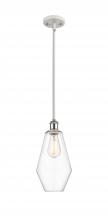  516-1S-WPC-G652-7 - Cindyrella - 1 Light - 7 inch - White Polished Chrome - Mini Pendant