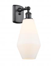  516-1W-BK-G651-7 - Cindyrella - 1 Light - 7 inch - Matte Black - Sconce