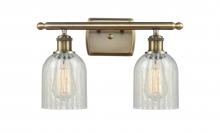 Innovations Lighting 516-2W-AB-G2511 - Caledonia - 2 Light - 15 inch - Antique Brass - Bath Vanity Light