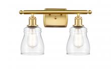  516-2W-SG-G392 - Ellery - 2 Light - 15 inch - Satin Gold - Bath Vanity Light
