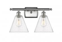  516-2W-SN-GBC-84 - Berkshire - 2 Light - 18 inch - Brushed Satin Nickel - Bath Vanity Light