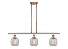  516-3I-AC-G105 - Belfast - 3 Light - 36 inch - Antique Copper - Cord hung - Island Light