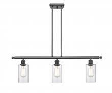  516-3I-BK-G802 - Clymer - 3 Light - 36 inch - Matte Black - Cord hung - Island Light