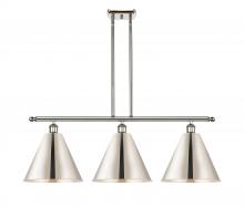 Innovations Lighting 516-3I-PN-MBC-12-PN - Berkshire - 3 Light - 39 inch - Polished Nickel - Cord hung - Island Light