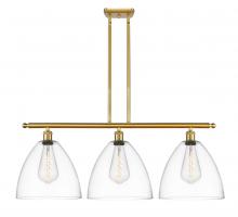 Innovations Lighting 516-3I-SG-GBD-122 - Bristol - 3 Light - 39 inch - Satin Gold - Cord hung - Island Light