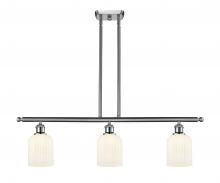 Innovations Lighting 516-3I-SN-G559-5GWH - Bridal Veil - 3 Light - 36 inch - Brushed Satin Nickel - Cord hung - Island Light