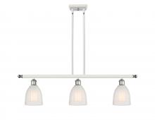 Innovations Lighting 516-3I-WPC-G441 - Brookfield - 3 Light - 36 inch - White Polished Chrome - Cord hung - Island Light