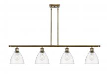 Innovations Lighting 516-4I-AB-GBD-752 - Bristol - 4 Light - 48 inch - Antique Brass - Cord hung - Island Light