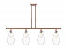Innovations Lighting 516-4I-AC-G652-7 - Cindyrella - 4 Light - 48 inch - Antique Copper - Cord hung - Island Light