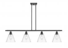 Innovations Lighting 516-4I-OB-GBC-82 - Berkshire - 4 Light - 48 inch - Oil Rubbed Bronze - Cord hung - Island Light