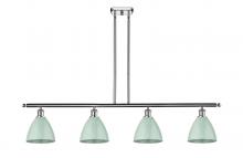 Innovations Lighting 516-4I-PC-MBD-75-SF - Plymouth - 4 Light - 48 inch - Polished Chrome - Cord hung - Island Light