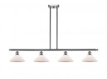 Innovations Lighting 516-4I-SN-G131 - Orwell - 4 Light - 48 inch - Brushed Satin Nickel - Cord hung - Island Light