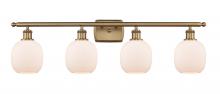  516-4W-BB-G101 - Belfast - 4 Light - 36 inch - Brushed Brass - Bath Vanity Light