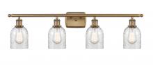 Innovations Lighting 516-4W-BB-G259 - Caledonia - 4 Light - 35 inch - Brushed Brass - Bath Vanity Light