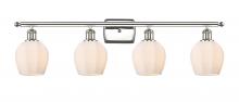 Innovations Lighting 516-4W-PN-G461-6 - Norfolk - 4 Light - 36 inch - Polished Nickel - Bath Vanity Light