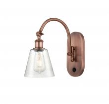 Innovations Lighting 518-1W-AC-G454 - Caton - 1 Light - 5 inch - Antique Copper - Adjustable Swing Arm