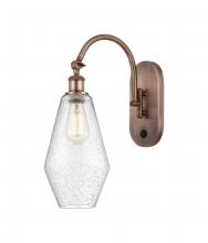  518-1W-AC-G654-7 - Cindyrella - 1 Light - 7 inch - Antique Copper - Sconce