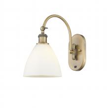  518-1W-BB-GBD-751 - Bristol - 1 Light - 8 inch - Brushed Brass - Sconce