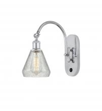  518-1W-PC-G275 - Conesus - 1 Light - 6 inch - Polished Chrome - Sconce