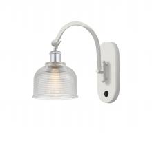 Innovations Lighting 518-1W-WPC-G412 - Dayton - 1 Light - 6 inch - White Polished Chrome - Adjustable Swing Arm