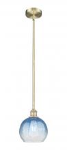 Innovations Lighting 616-1S-AB-G483-8SB - Brookhaven Globe - 1 Light - 8 inch - Antique Brass - Stem hung - Mini Pendant
