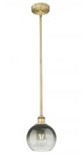 Innovations Lighting 616-1S-BB-G483-8SL - Brookhaven Globe - 1 Light - 8 inch - Brushed Brass - Stem hung - Mini Pendant