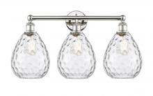  616-3W-PN-G372 - Waverly - 3 Light - 26 inch - Polished Nickel - Bath Vanity Light