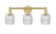  616-3W-SG-G302 - Colton - 3 Light - 24 inch - Satin Gold - Bath Vanity Light