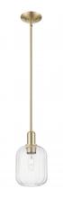 Innovations Lighting 716-1S-CB-G460-7CL - Preston Cylinder - 1 Light - 6 inch - Champagne Bronze - Mini Pendant