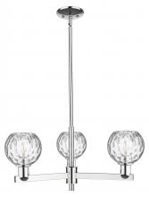 Innovations Lighting 716-3CR-PC-G1215-6 - Athens Water Glass - 3 Light - 28 inch - Polished Chrome - Stem hung - Flush Mount