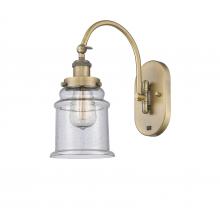  918-1W-BB-G184 - Canton - 1 Light - 7 inch - Brushed Brass - Sconce