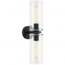  W32512MB - Lincoln Matte Black Wall Sconce