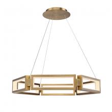 PD-50835-AB - Mies Chandelier Light