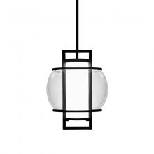  PD-W74615-BK - Lucid Outdoor Pendant Light