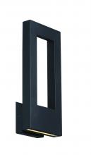  WS-W5516-BK - Twilight Outdoor Wall Sconce Light